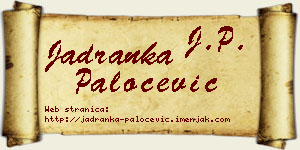 Jadranka Paločević vizit kartica